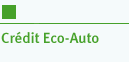 Financement Eco-Auto