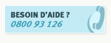 Besoin d'aide? 0800 93 126