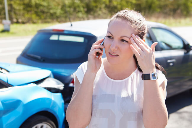 “Hallo, ik heb net een ongeval gehad! Wat moet ik doen?”