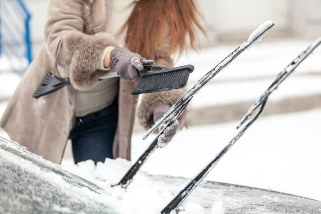 Help uw auto de winter doorkomen