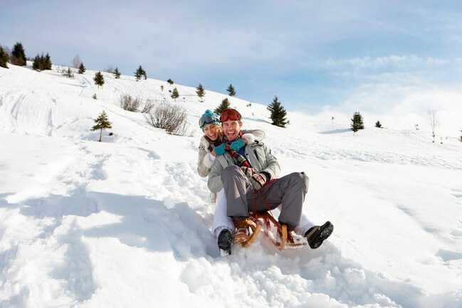 Gare aux accidents de ski !