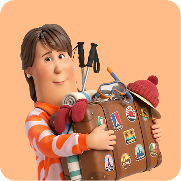 Ga het hele jaar door zorgeloos op pad