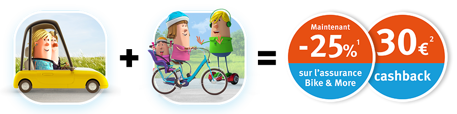 Auto plus velo égale promo