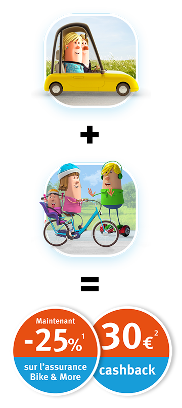Auto plus velo égale promo
