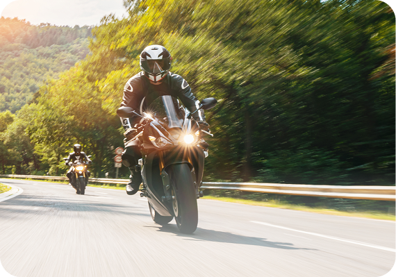 Liberty Rider offerte : application de protection  des motards