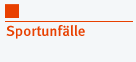 Sportunfälle